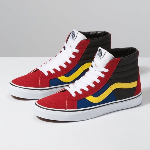 vans sk8 hi otw rally skate shoe
